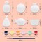 Summer Paint Your Own Fruits Painting Kit, 13 PCS Crafts Set for Kids, STEAM Project Creative Activity DIY Toys with 6 Figurines, 6 Paint Pots, 1 Brush